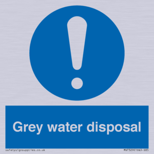 MV7329: Grey water disposal