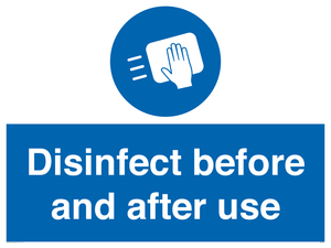 MV7331: Disinfect before and after use