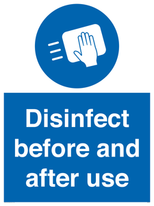 MV7331: Disinfect before and after use