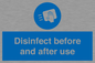 MV7331: Disinfect before and after use