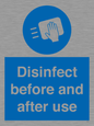 MV7331: Disinfect before and after use