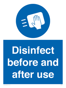 MV7331: Disinfect before and after use