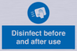 MV7331: Disinfect before and after use