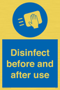 MV7331: Disinfect before and after use