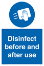 MV7331: Disinfect before and after use