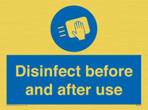 MV7331: Disinfect before and after use