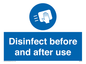 MV7331: Disinfect before and after use