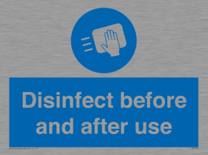 MV7331: Disinfect before and after use