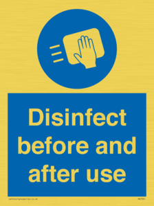 MV7331: Disinfect before and after use