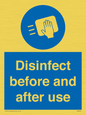 MV7331: Disinfect before and after use
