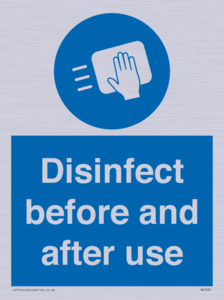 MV7331: Disinfect before and after use