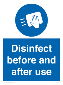 MV7331: Disinfect before and after use