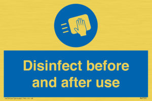 MV7331: Disinfect before and after use