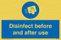 MV7331: Disinfect before and after use