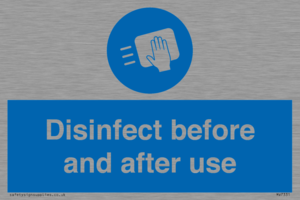 MV7331: Disinfect before and after use