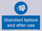 MV7331: Disinfect before and after use