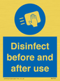 MV7331: Disinfect before and after use