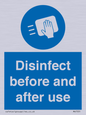 MV7331: Disinfect before and after use
