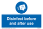 MV7331: Disinfect before and after use