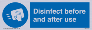 MV7331: Disinfect before and after use