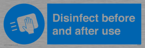 MV7331: Disinfect before and after use
