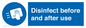MV7331: Disinfect before and after use