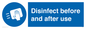 MV7331: Disinfect before and after use