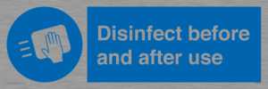 MV7331: Disinfect before and after use