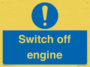 MV7370: Switch off engine