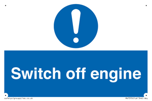 MV7370: Switch off engine