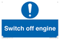 MV7370: Switch off engine