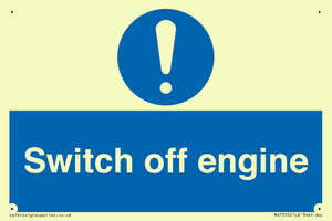 MV7370: Switch off engine