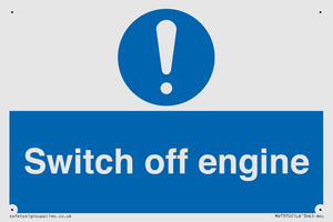 MV7370: Switch off engine