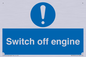 MV7370: Switch off engine