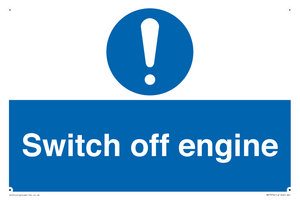 MV7370: Switch off engine