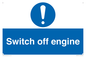 MV7370: Switch off engine