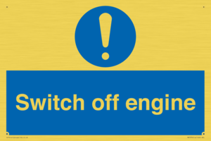 MV7370: Switch off engine