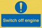 MV7370: Switch off engine
