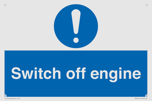 MV7370: Switch off engine