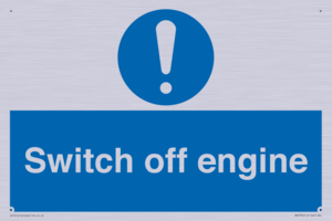 MV7370: Switch off engine
