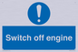 MV7370: Switch off engine