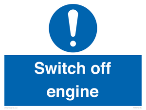 MV7370: Switch off engine