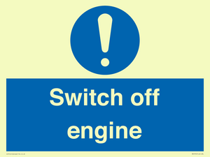 MV7370: Switch off engine