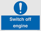 MV7370: Switch off engine
