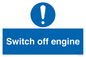 MV7370: Switch off engine