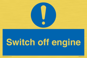 MV7370: Switch off engine