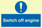 MV7370: Switch off engine