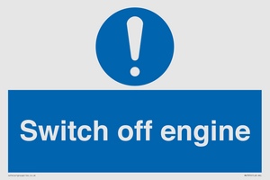 MV7370: Switch off engine