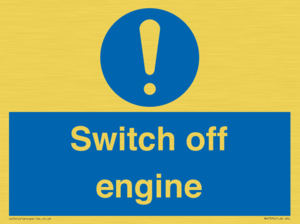 MV7370: Switch off engine