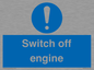 MV7370: Switch off engine
